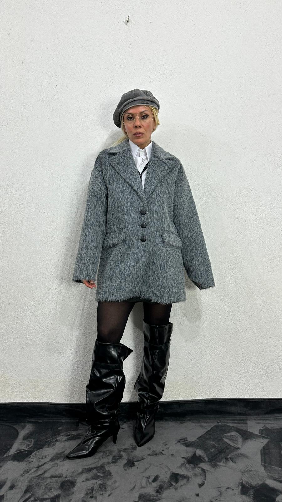 NuNu By Soho Wool Kaşe Ceket