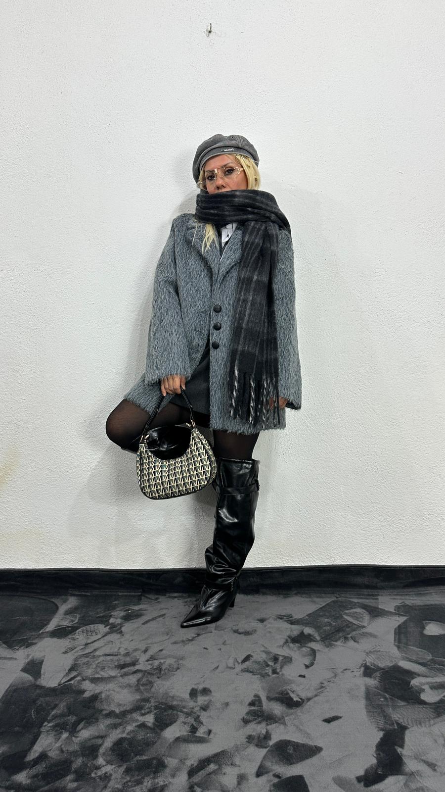 NuNu By Soho Wool Kaşe Ceket Standart