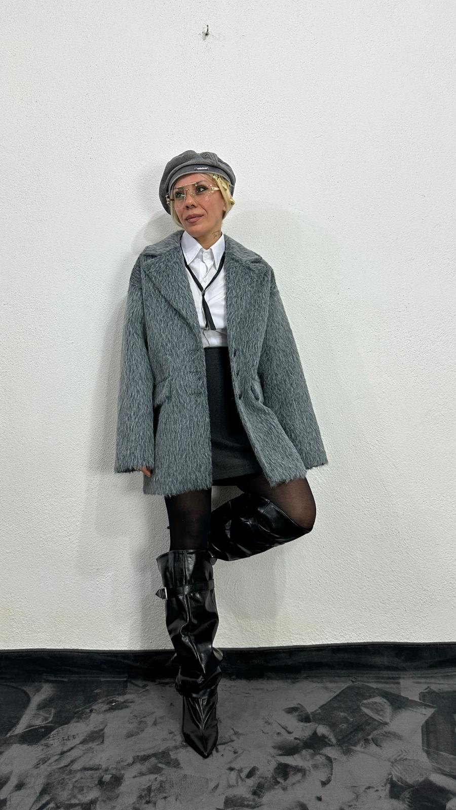 NuNu By Soho Wool Kaşe Ceket