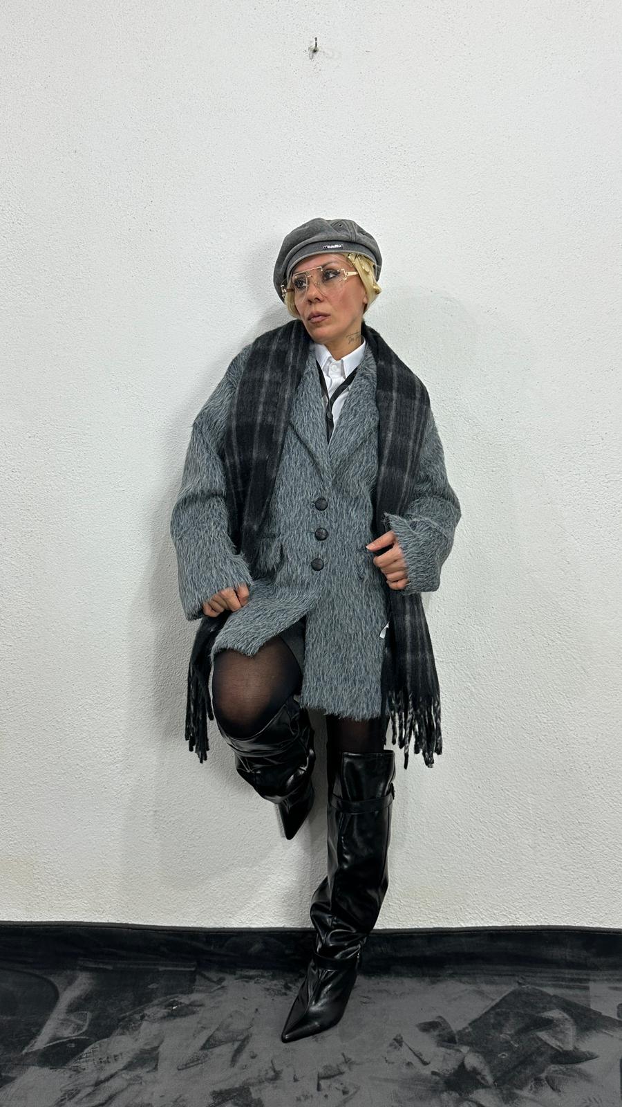 NuNu By Soho Wool Kaşe Ceket