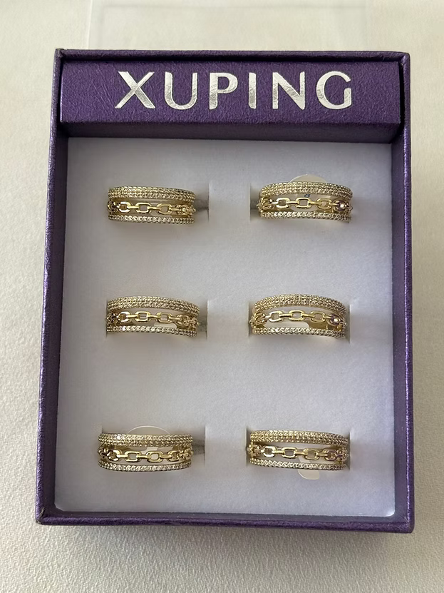 NuNu By Taşlı Düğüm Detay Xuping Yüzük