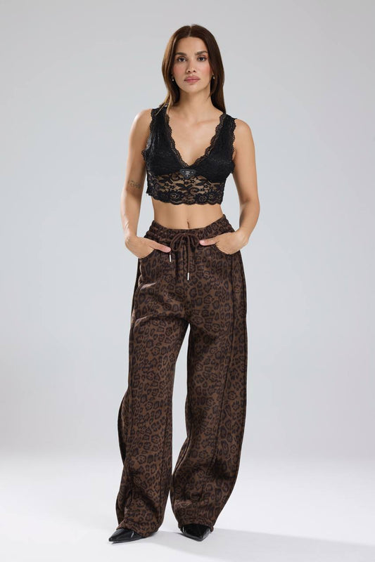 NuNu By TW Wild Luxe Süet Pantolon