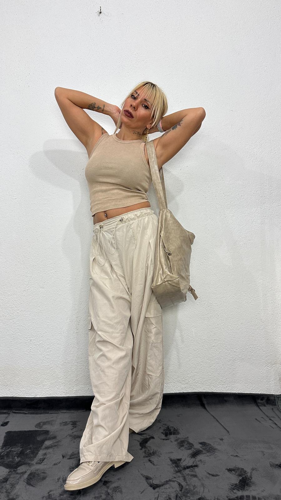 NuNu By Urban Wash Taba Fitilli Crop Atlet