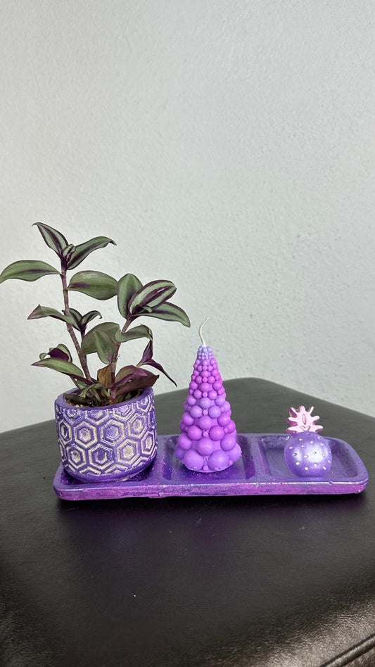 NuNu Violet Dream Ritual Set Mor