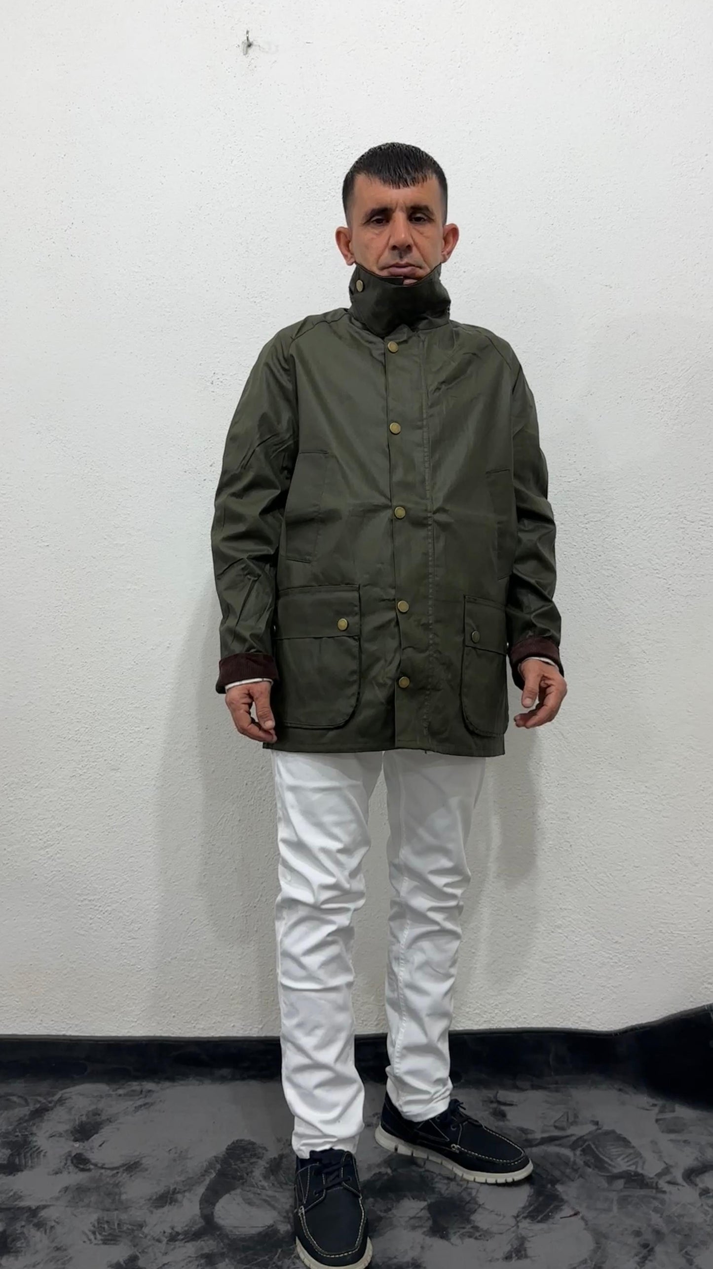 NuNu By Mumlu Görünümlü Erkek Haki Parka